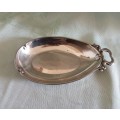 A lovely sterling silver Edwardian hair pin tray