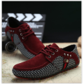 Men Breathable Lace Up Shoes Business Fashion Flats Crazy R349