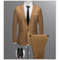Men Suit 2018 New Top Quallity Suit ( Jacket + Pants ) Business Professional MAD R579