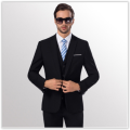 Men Suit 2018 New Top Quallity Suit ( Jacket + Pants ) Business Professional Slim Line MAD R579