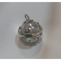 Silver harmony ball pendant