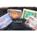 Set of 4 (four) Soaps - hand made - all Natural oils - No Preservatives - Sea Water Soap (Soleseife)
