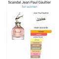 JEAN PAUL GAULTIERSCANDAL. Ladies Parfume.