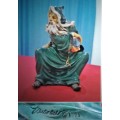 HIGHLY DETAILED WIZARD FIGURINE #1 GOOD VALUE- APPROX 22x11cm - PLEASE SEE PICTURES & READ DESC