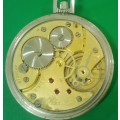 1930s OMEGA Cal 37.5L SLIM POCKET WATCH - DIAL NEEDS REFINISHING - ALL COMPONENTS MATCH  - Ref desc