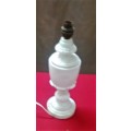 ALABASTER MARBLE TABLE LAMP 32cm - Read Desc & See Pictures