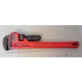 2 WRENCHES - RIDGID 18` ADJUSTABLE &  CROMNA S-4  DENMARK- postage from R30 - Please C Pics