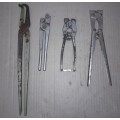 BRAKE SPRING PLIERS + 3 OTHER TOOLS