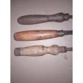 VINTAGE CHISELS -  SEE PICTURES