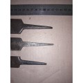 3 FILES FOR REGULAR USE OR BLADE MAKING -See Pictures
