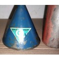 2 OIL DISPENSING CANS - SEE PICTURES