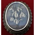 VINTAGE TLM BROOCH Approx 50x35cm - PLEASE SEE PICTURES