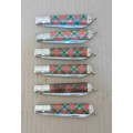 6 Pocket Knives - Richards Sheffield England - as per pictures