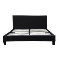 Sleigh bed (double - black colour )