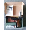 Walther P 38 pistol made by Umarex. 4.5mm steel BBs. Full metal construction. NOW PRICE Reduced!!