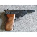 Walther P 38 pistol made by Umarex. 4.5mm steel BBs. Full metal construction. NOW PRICE Reduced!!
