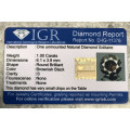 Certified*-1.00ct -Brownish Black - I3 - 100% Natural Diamond! No Enhancements! All Natural!