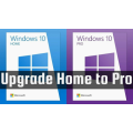 Windows 10 HOME to PRO UPGRADE - License Key + Download Link + Instructions for 32 and 64 Bit