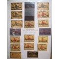 Antique/Vintage South African Matchbox Label Collection - 1887
