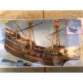 Golden Wind Sir Francis Drakes Wooden DIY build up boat Retails R1895