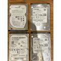 Bundle of 2.5` Harddrives 2x 1TB and 2x 500gb