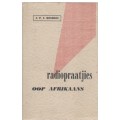 RADIOPRAATJIES OOR AFRIKAANS - S P E BOSHOFF (1960)