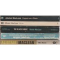 FIVE PAPERBACKS BY THE AUTHOR ALISTAIR MACLEAN Batch one