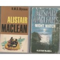 FIVE PAPERBACKS BY THE AUTHOR ALISTAIR MACLEAN Batch one
