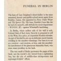 FUNERAL IN BERLIN, SECRET FILE NUMBER 3 - LEN DEIGHTON (1 ST PUBL 1964)