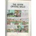 TINTIN , THE SEVEN CRYSTAL BALLS - HERGE (1977)