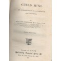 TWO OLD HARD COVER BOOKS: EXPERIMENTAL PSYOHOLOGY and CHILD MIND
