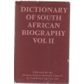 VOLUME I AND II , DICTIONARY OF SOUTH AFRICAN BIOGRAPHY - HUMAN SCIENCES RESEARCH COUNCIL