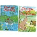 FOUR TARATULA CLASSIC CHILDREN`S BOOKS: SNOW WHITE , THE THREE LITTLE PIGS,  HARE AND THE TORTOISE