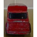 CORGI JUNIORS LEYLAND TERRIER RED DELIVERY TRUCK , MADE IN ENGLAND IN THE 1970`S