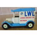 CORGI T FORD VAN, LANDBRO WHOLESALE LTD NOTTINGHAM (MADE IN BRITIAN)