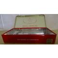 VINTAGE BENSON AND HEDGES SUPER VIRGINIA . TIN BOX ( 13,5 CM X 7 CM X2 CM)