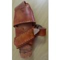 GENIUNE LEATHER HOLSTER , HAND MADE (30CM X 14CM)