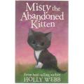 MISTY THE ABANDONED KITTEN - HOLLY WEBB (STRIPES - 2010)