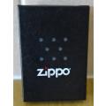 GENUINE ZIPPO WINDPROOF LIGHTER ( MADE IN USA - RED &WHITE )