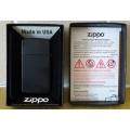 GENUINE ZIPPO WINDPROOF LIGHTER ( MADE IN USA - RED &WHITE )
