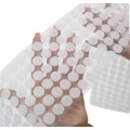 Self-adhesive Velcro dots 15mm 11000 sets (white self-adhesive hook and loop dots)