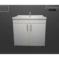 Standing 2 Door Bathroom Vanity 80cm -  Cabinet & Basin