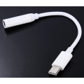 USB 3.1 Type C Male to 3.5mm Female Audio Converter Cable Earphone Audio Adapter Connector Cables Co