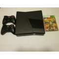 Xbox 360 Slim 250 GB With 2 Controllers and 8 Games ***SALE SALE SALE**LIKE NEW