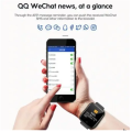Bluetooth Android Smart Fitness Watch, and iPhone Fitness Smart Watch