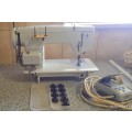 All metal Vintage Empisal Deluxe Sewing Machine