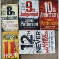 James Patterson: 8th Confession, 9th Judgement, 10th Anniversary, 11th Hour, 12th of Never