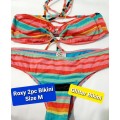 ROXY Glitter 2pc Bkini Set Size M