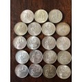 Silver 1 Rand x 19