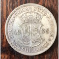 1936 SA Union 2-5 shilling